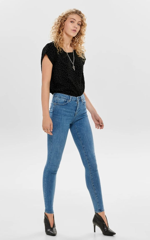 ONLPOWER Mid waist Skinny Fit Jeans