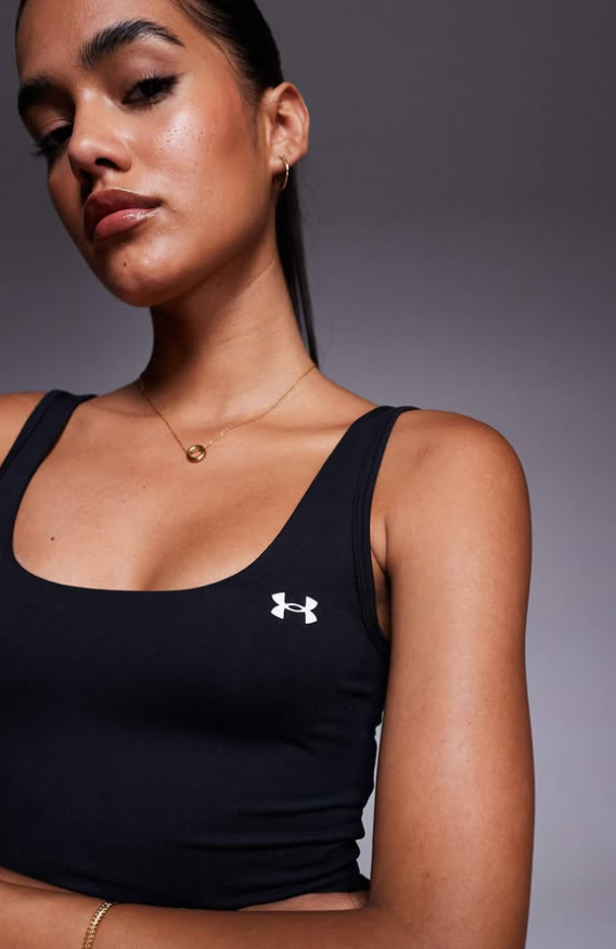 Under Armour Motion tank top in black