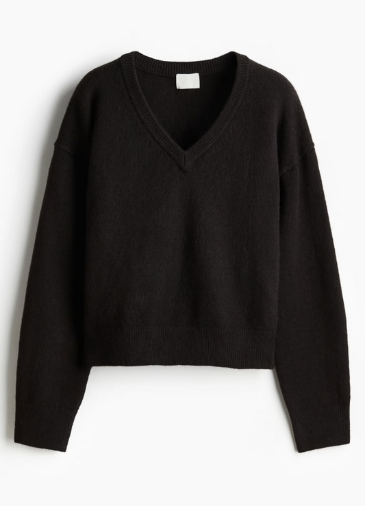 H&M - V-NECK JUMPER H&M