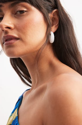 Stone Look Hoops