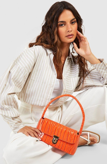 Boohoo- Structured Shoulder Bag