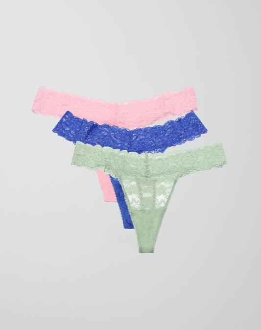 Panties, 3pack - Multi Green