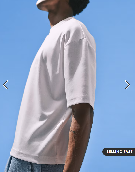 ASOS DESIGN breatheMAX™ heavyweight boxy oversized t-shirt in white cotton blend .