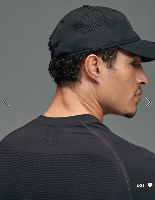 4505 seamless physique defining muscle fit compression base layer t-shirt in black