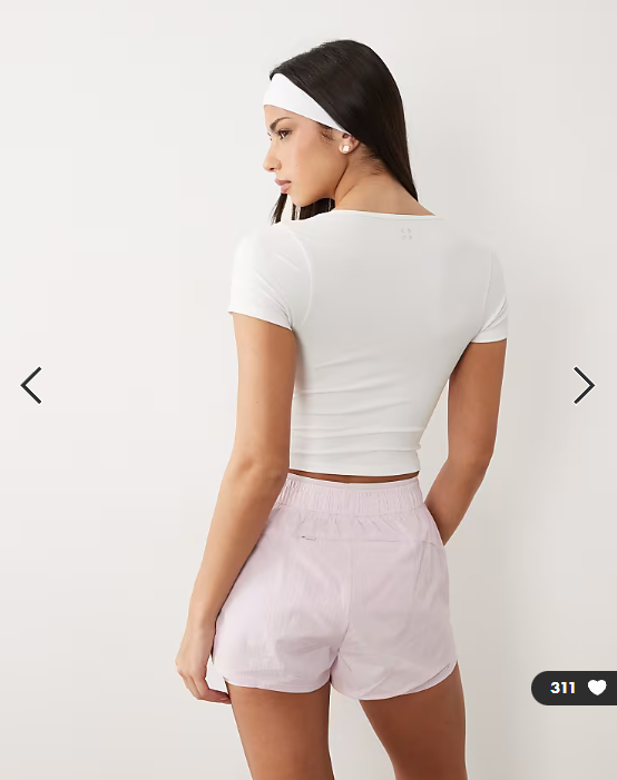 4505 soft touch sweetheart neck cap sleeve top in white