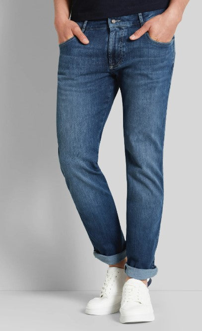 bugatti FLEXCITY-STRETCH - Slim fit jeans - medium stone