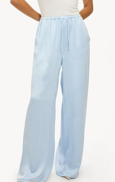 LOAVIES -Love in full bloom Blue Pants