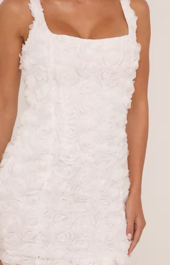 Ego - Square Neck Mini Bodycon Dress