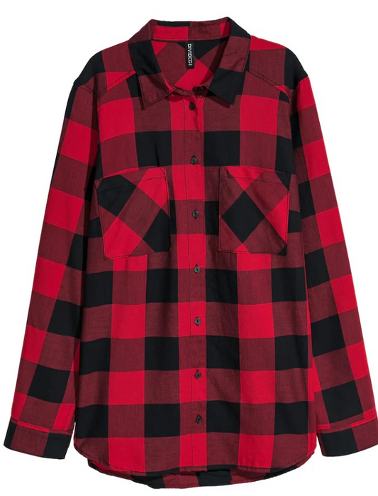 H&M CHECKED SHIRT