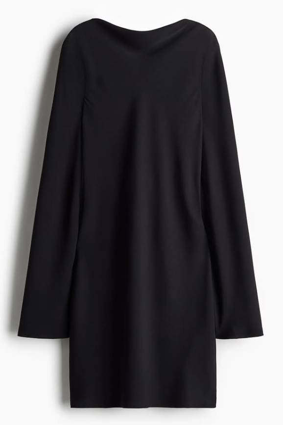 H&M - cowl back dress