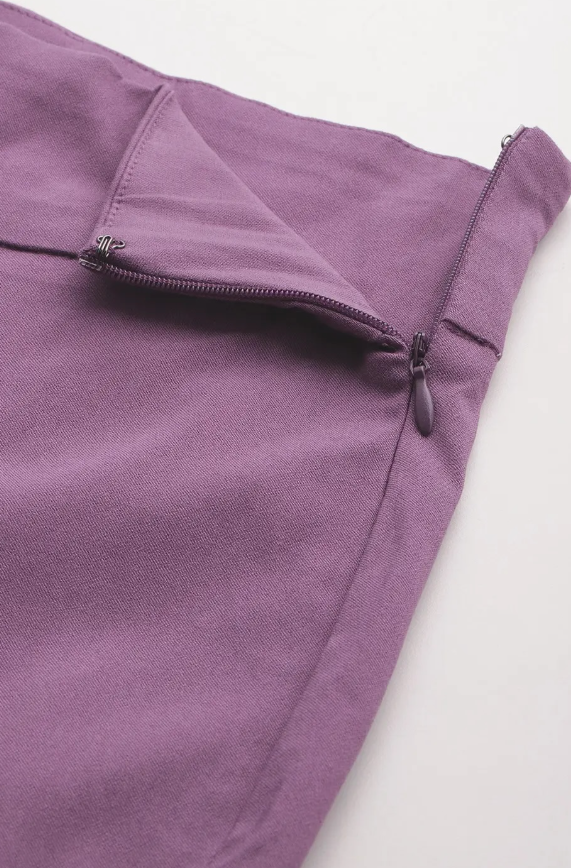 NAKD - High Rise Super Stretch Slit Trousers