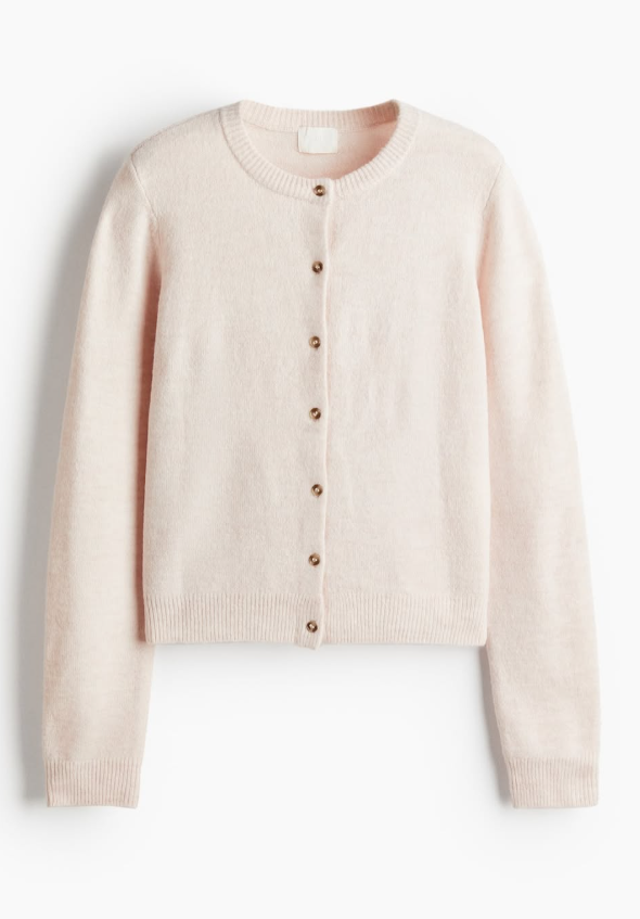 H&M - KNITTED CARDIGAN