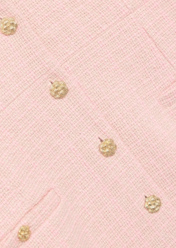 Morgan - Iris - twill buttoned Dress