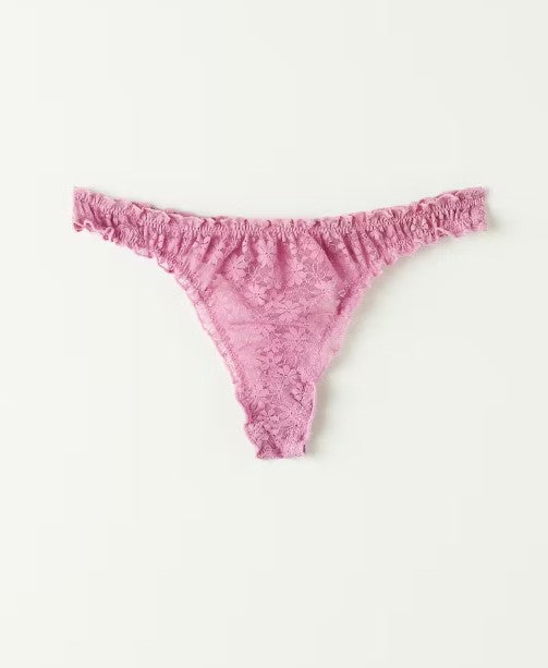 Eva lace string - Fuchsia Pink