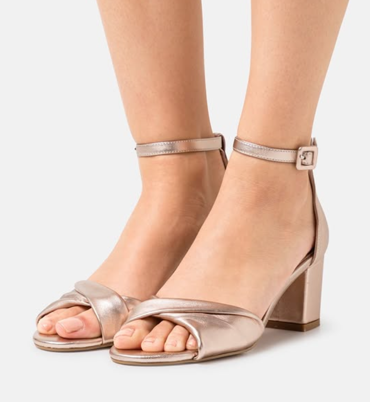 Anna Field - Sandals - rose gold-coloured