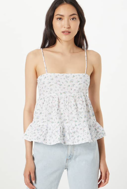 Blouse Farah in white