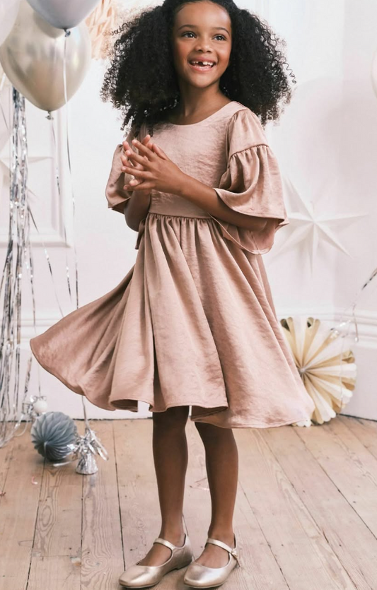 - Next - TEXTURED - Day dress - pale pink