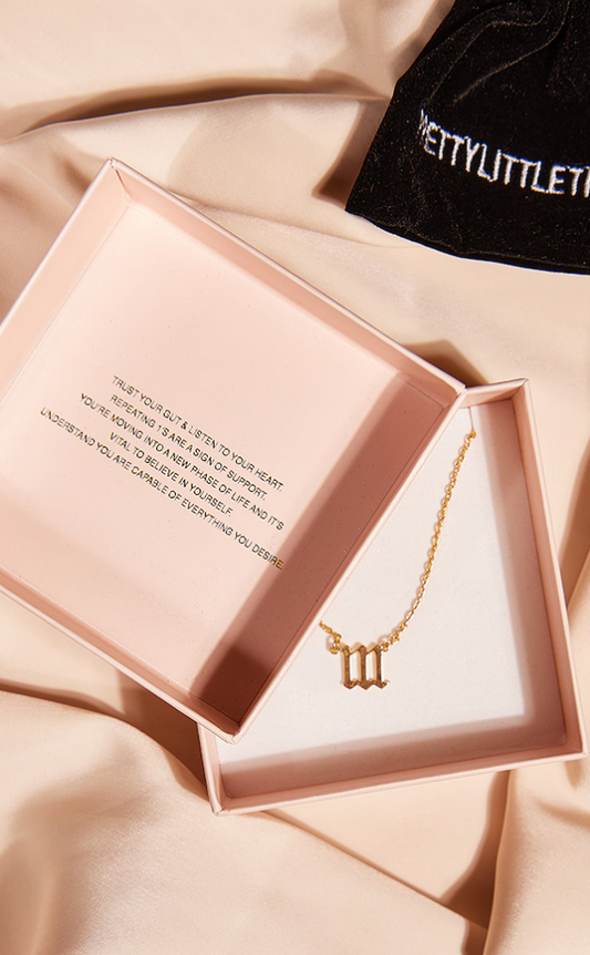 Real Gold Plated 111 Angel Number Necklace