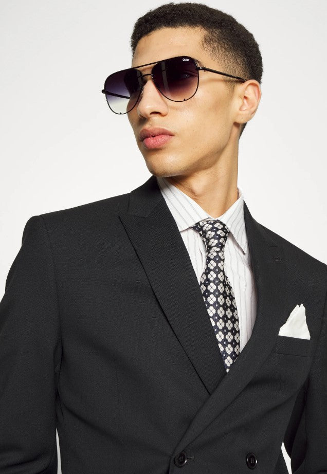 Isaac Dewhirst TEXTURE SUIT - Suit - black