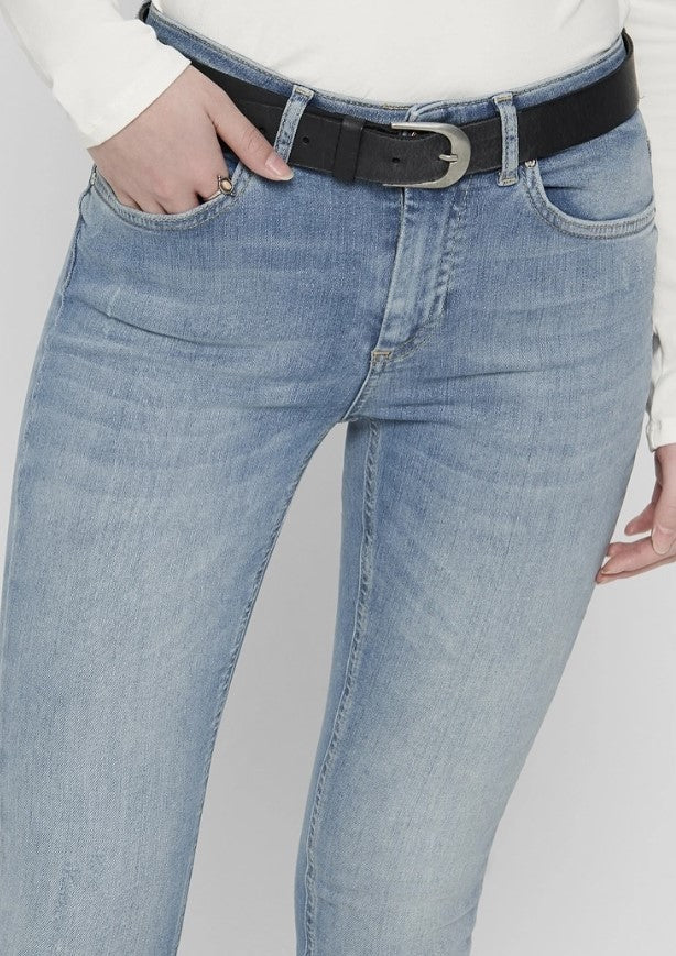 Only - Blush Skinny Mid Waist Jeans