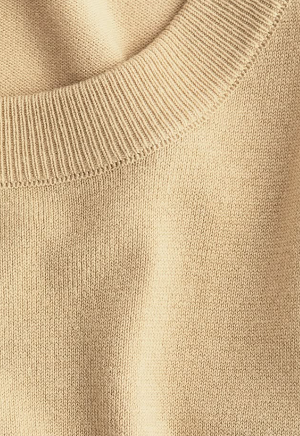 H&M-SHORT FINE-KNIT JUMPER