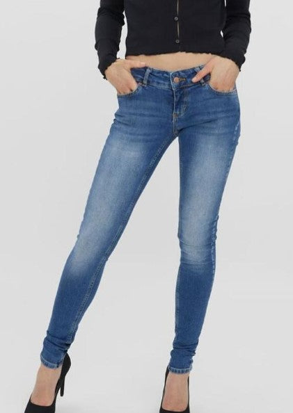 Vero Moda - vmrihanna skinny jeans - blue