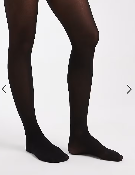 Vero Moda 40 denier shaping tights in black