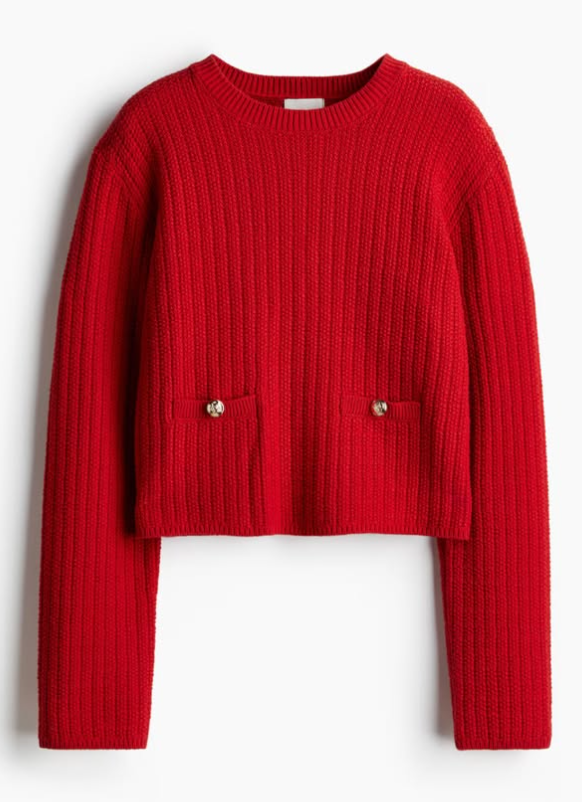 H&M - MOSS-KNIT JUMPER