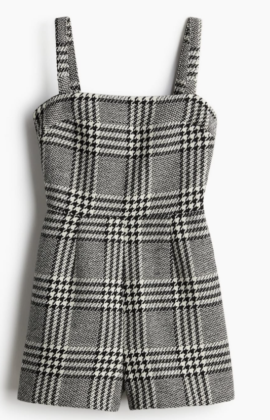 H&M - SQUARE-NECK ROMPER