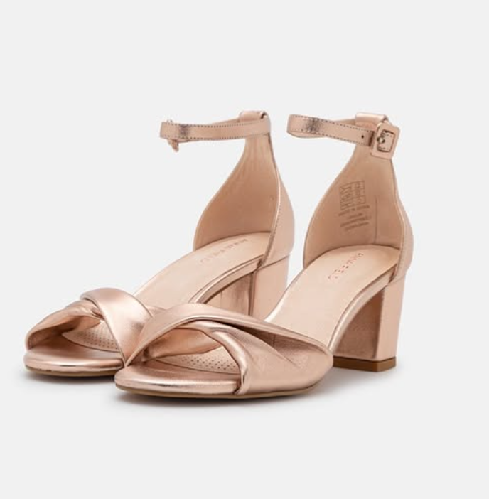 Anna Field - Sandals - rose gold-coloured