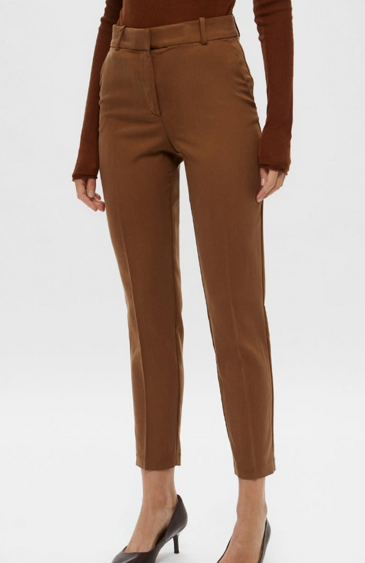 H&M - Regular Waist Slacks - Brown