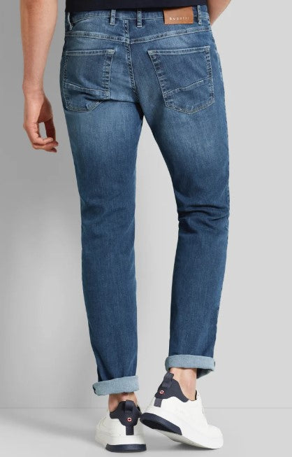 bugatti FLEXCITY-STRETCH - Slim fit jeans - medium stone