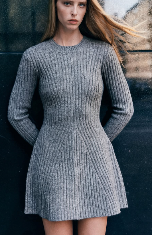 H&M - RIB-KNIT DRESS