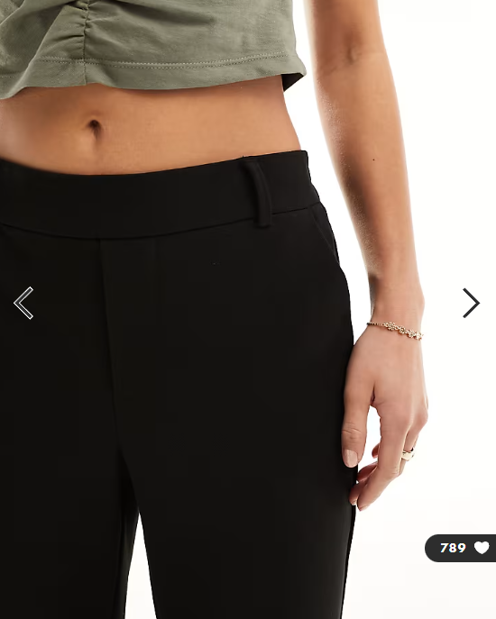Vero Moda - petite straight leg trousers