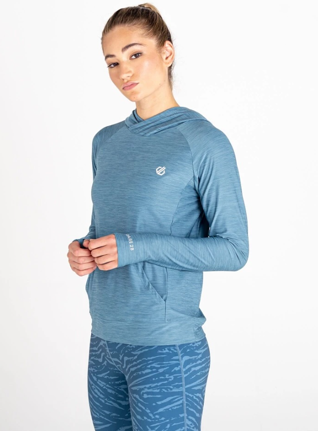 Dare2B Sprint City Hoodie Bluestone.