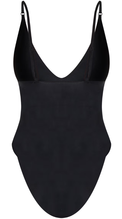 Plt - Black Low Scoop Basic Swimsuit