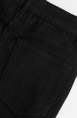 H&M - Skinny High Jeans - Black - Ladies