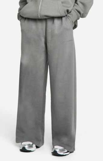 Dsgn Studio Embroidered Straight Leg Jogger - charcoal