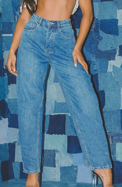 Plt Mid Blue Boyfriend Jean