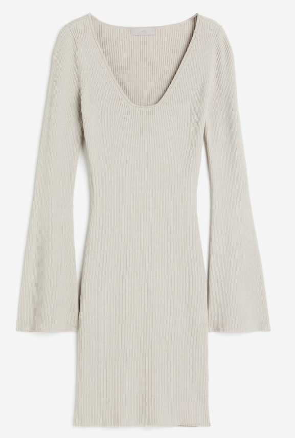 H&M - RIB-KNIT DRESS