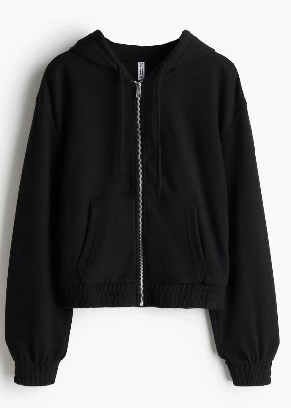 H&M - JERSEY ZIP-THROUGH HOODIE