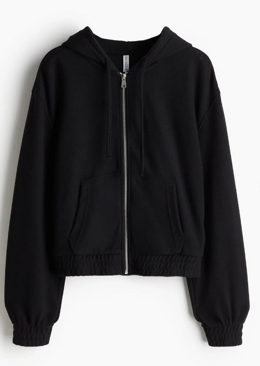 H&M - JERSEY ZIP-THROUGH HOODIE