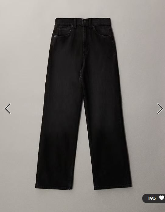 ASOS DESIGN comfort stretch straight leg jean in black