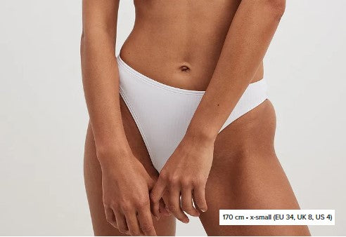Ribbed Bikini Panties