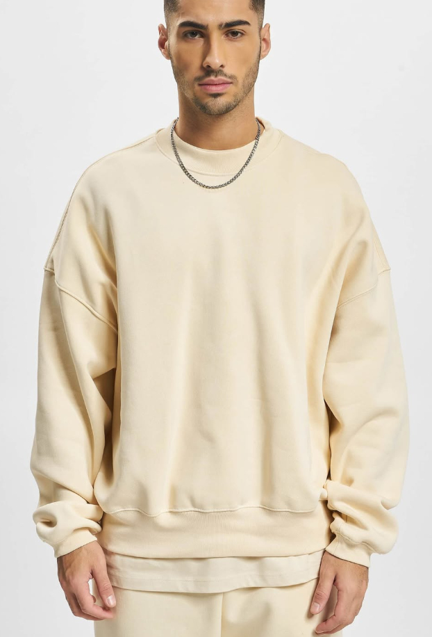 DEF - CREWNECK - Sweatshirt - beige