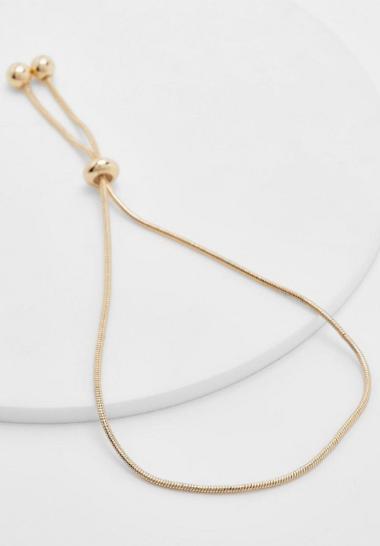 Basic Toggle Bracelet - gold