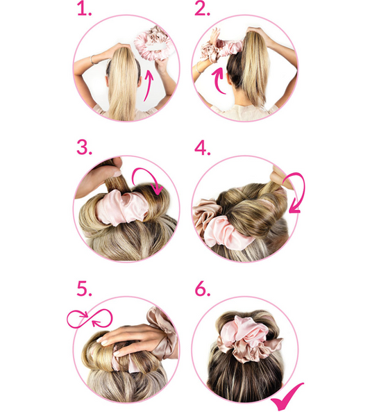 Brushworks Heatless Curling Scrunchie