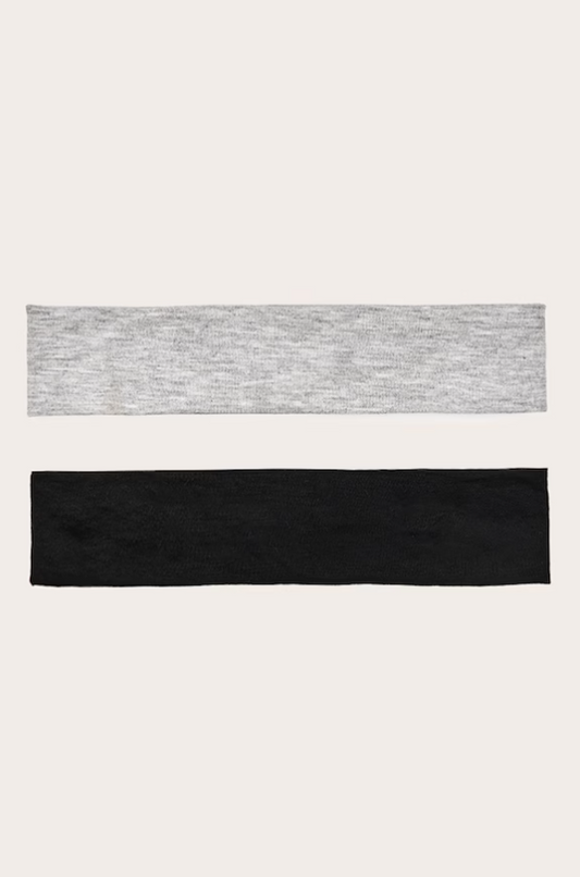 2 Pack Basic Headband