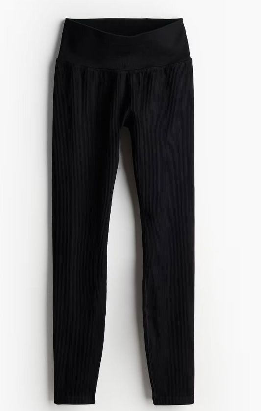 H&M SEAMLESS SPORTLEGGINGS MIT DRYMOVE