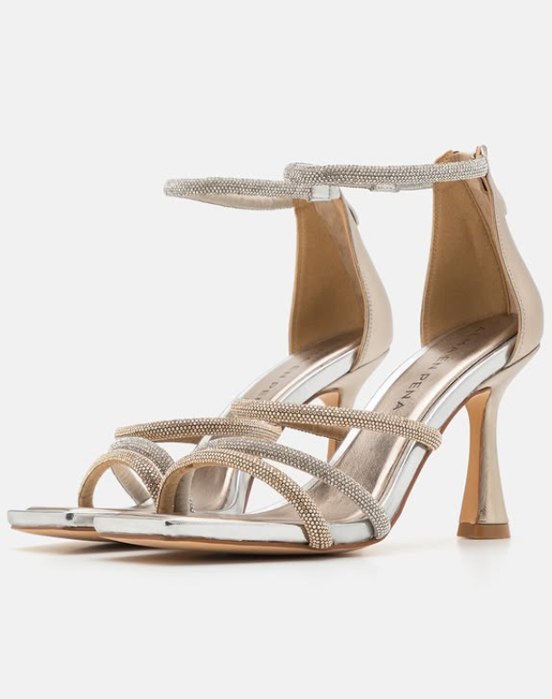 Alma En Pena - High heeled sandals - metal bronzesilver